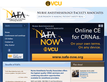 Tablet Screenshot of nafa-va.org